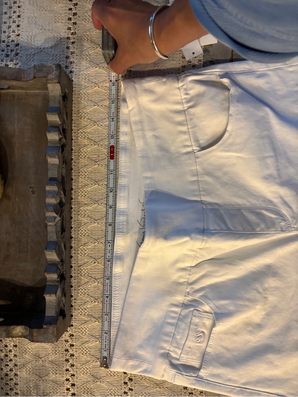 Gloria Vanderbilt White Ankle Crop Jeans - Picture 8 of 8
